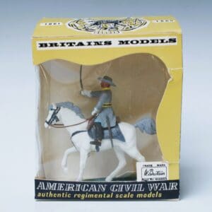 Swoppet ACW Confederate Cavalry Officer - Window Box!
