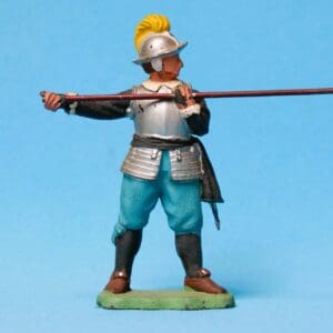 ECW Roundhead Pikeman (Navy Plastic) - 3 Available!