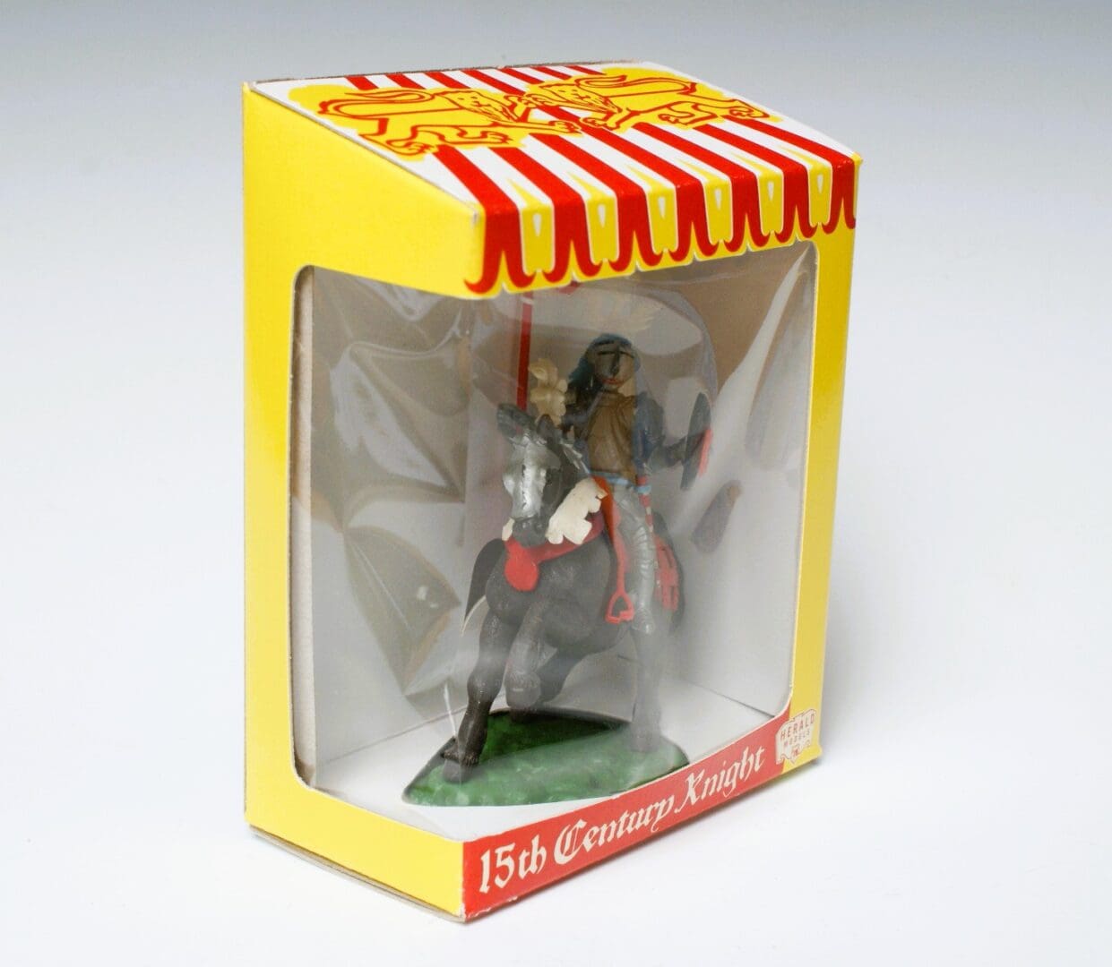 Swoppet C15th Mounted Knight with Standard & REPRO Carton - Image 4
