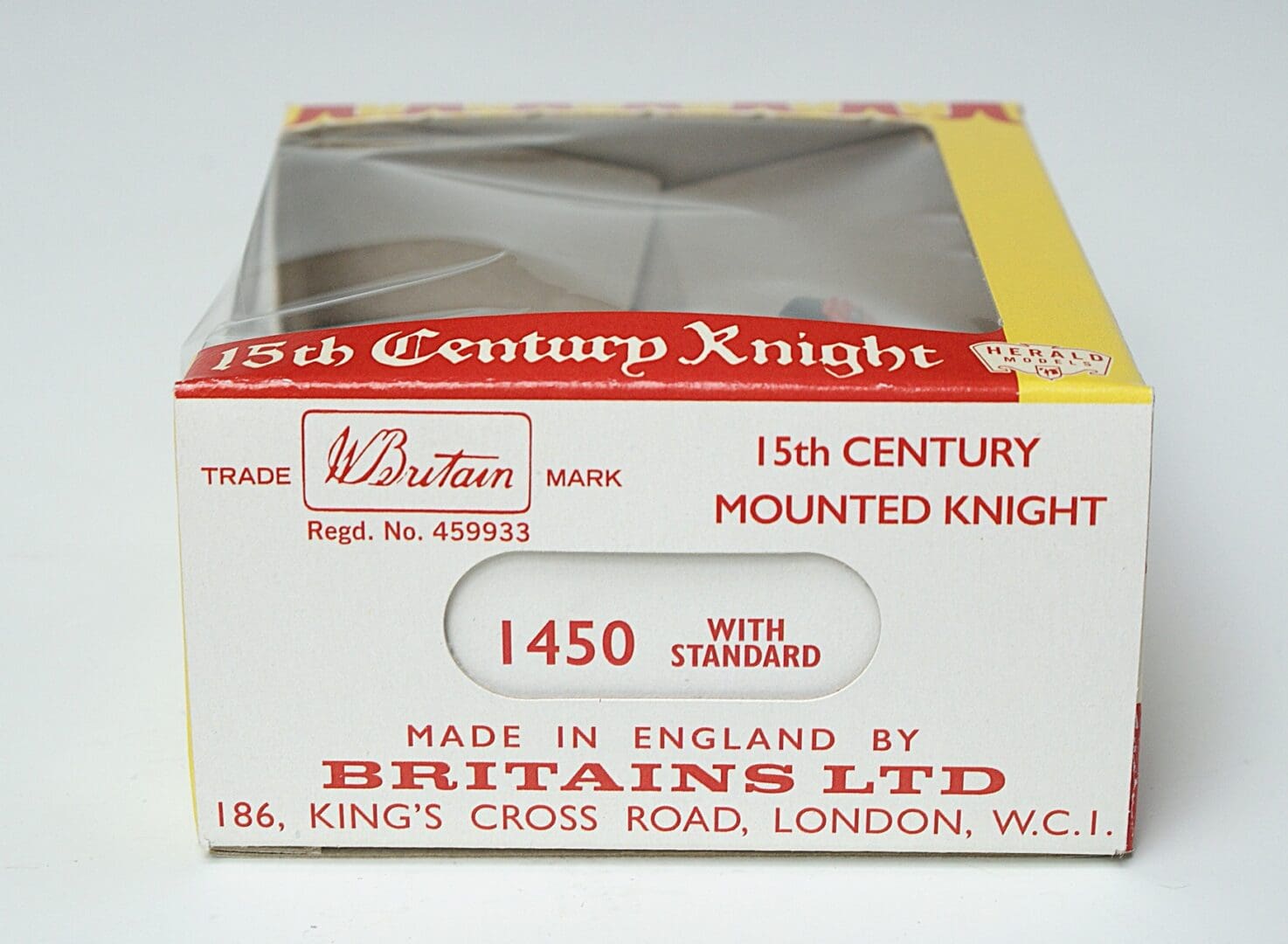 Swoppet C15th Mounted Knight with Standard & REPRO Carton - Image 6