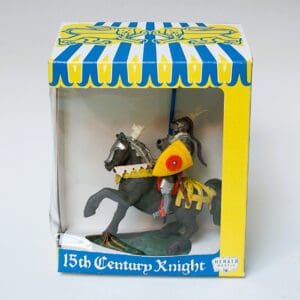 Swoppet C15th Mounted Knight Defending with REPRO Carton