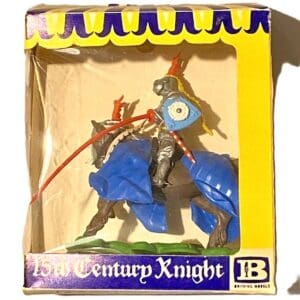 Swoppet C15th Knight Charging with Lance - Pavilion Window Box