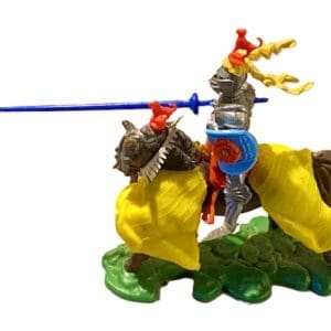 SOLD Swoppet Knight with Rare YELLOW Blanket