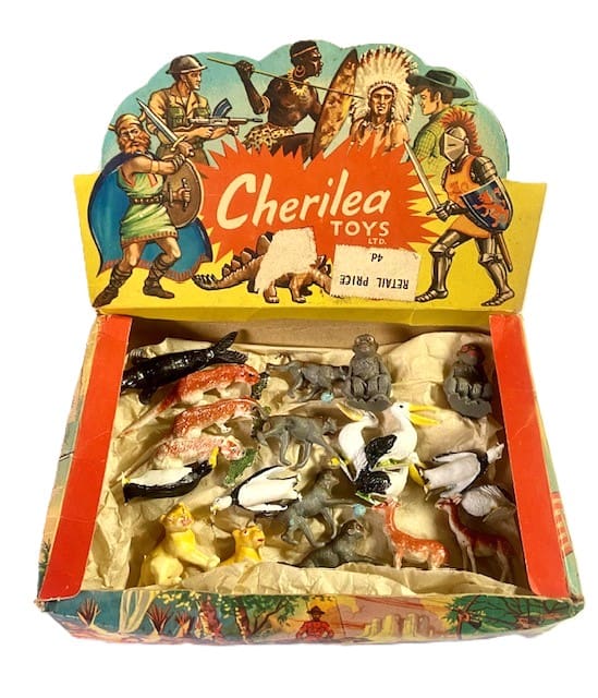 Cherilea Assorted Zoo Animals - Full Trade Box of 36