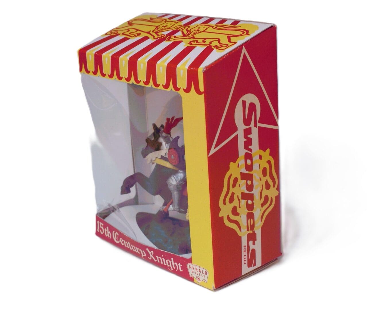 Swoppet C15th Mounted Knight Defending with REPRO Carton - Image 4