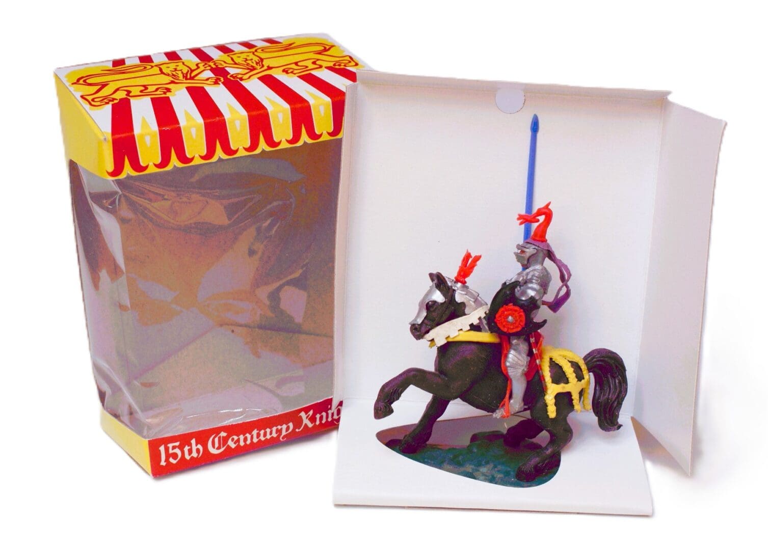 Swoppet C15th Mounted Knight Defending with REPRO Carton