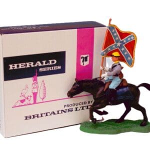 Britains ACW Confederate Standard Bearer (Kendal Collection)