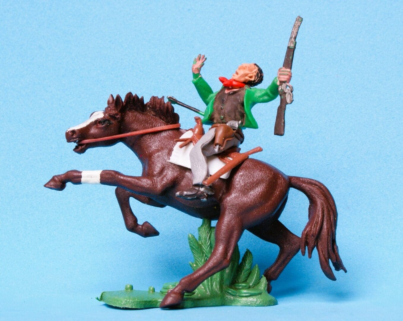 Swoppet Cowboy Wounded by Arrow - Late Issue BLACK Shirt!