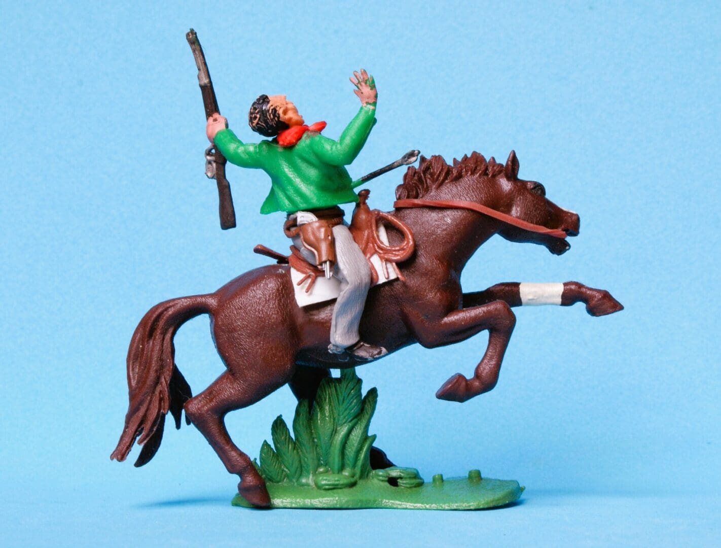 Swoppet Cowboy Wounded by Arrow - Late Issue BLACK Shirt! - Image 3