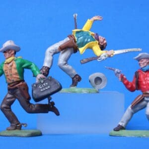 Herald Swoppet Cowboys - 1960's Issues - Group of 3 Figures