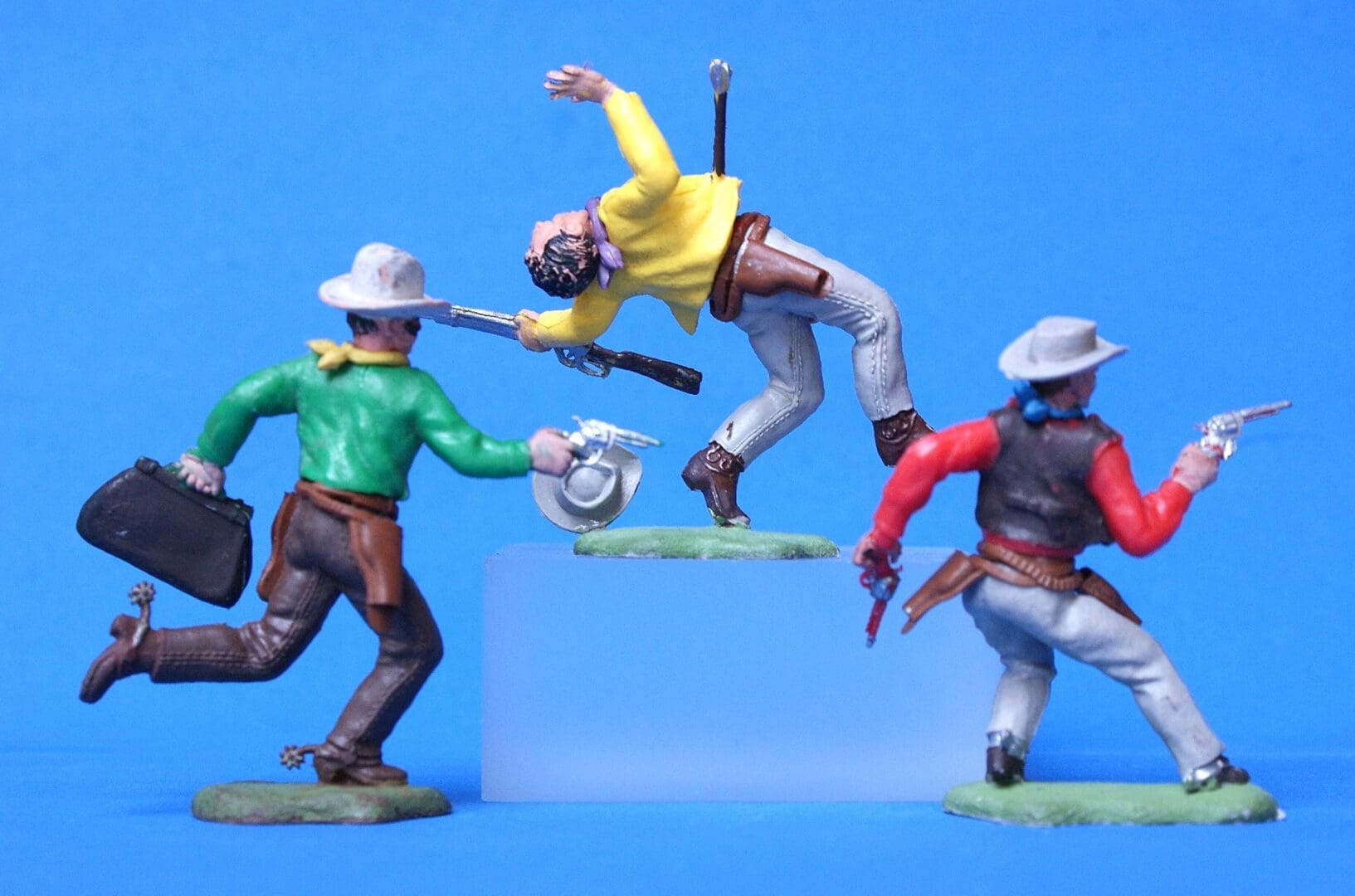 Herald Swoppet Cowboys - 1960's Issues - Group of 3 Figures - Image 2