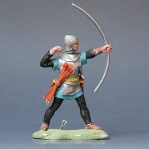 Swoppet C15th Knight Long-bowman - BLACK Hose #2