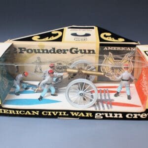 Britains Confederate ACW Gun Team with Gun - Boxed
