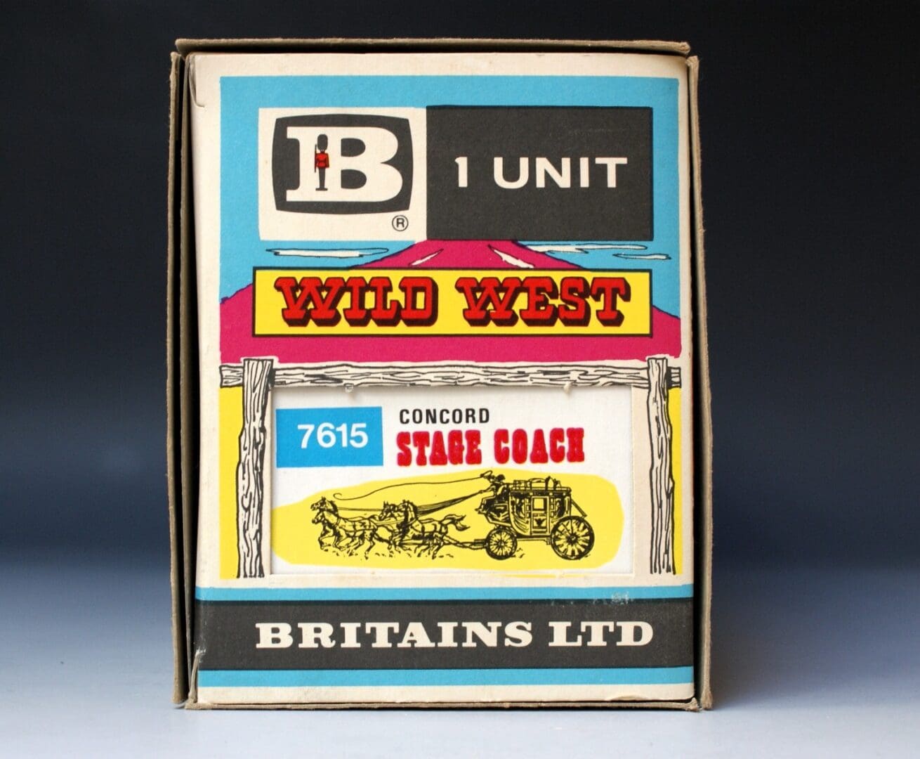 Britains Concord Overland Stagecoach - Wild West Window Box! - Image 8