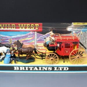 Britains Concord Overland Stagecoach - Wild West Window Box!