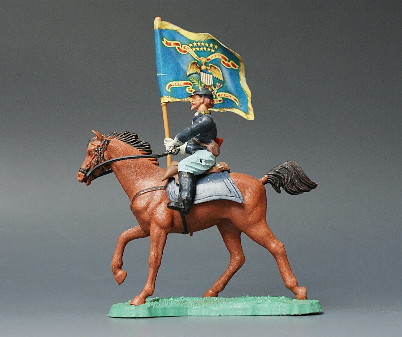 Britains ACW Federal Standard Bearer #164 - Image 3