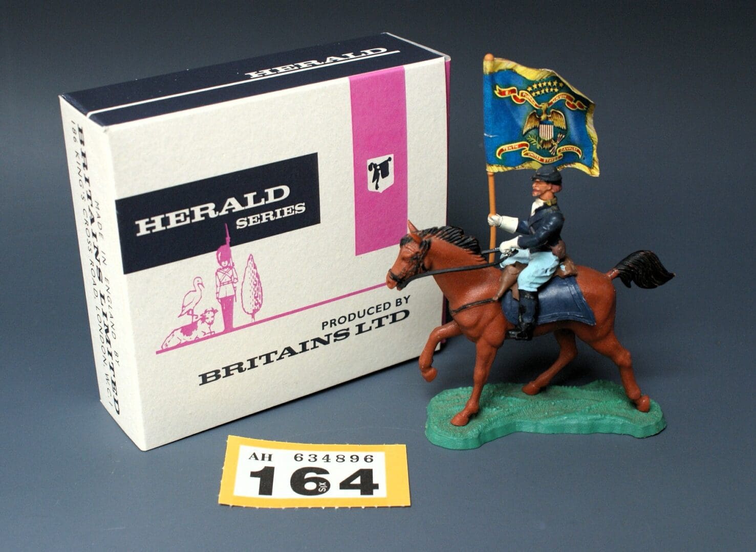 Britains ACW Federal Standard Bearer #164 - Image 4