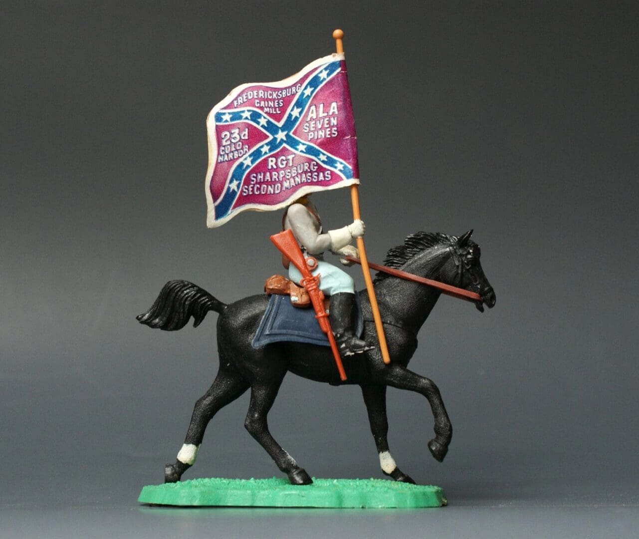 Britains ACW Confederate Standard Bearer #165 - Image 2
