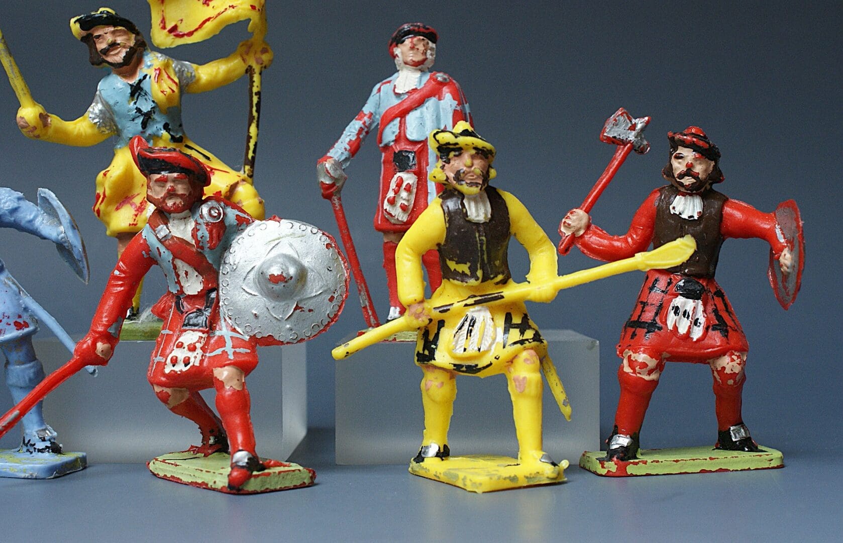 Cherilea 60mm Highland Clansmen - FULL Set of 6 Figures - Image 3