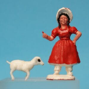 Gemodels Nursery Figures - "Mary Had a Little Lamb" Set