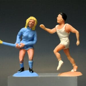 Gemodels Sportspeople - Male Athlete & Female Hockey Player