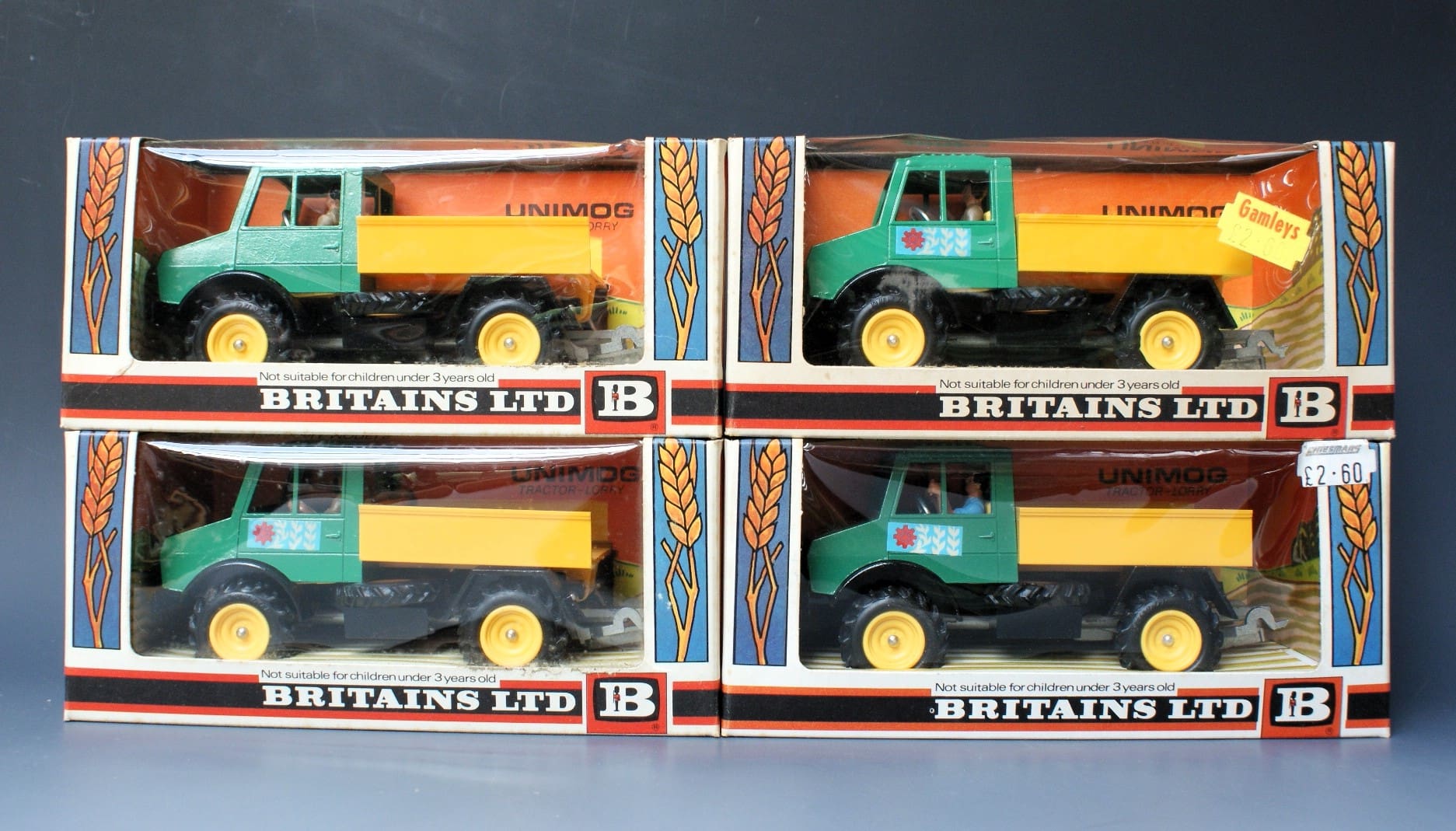 Britains Unimog Tractor-Lorry - Straw Box - New-Old Stock! - Image 6