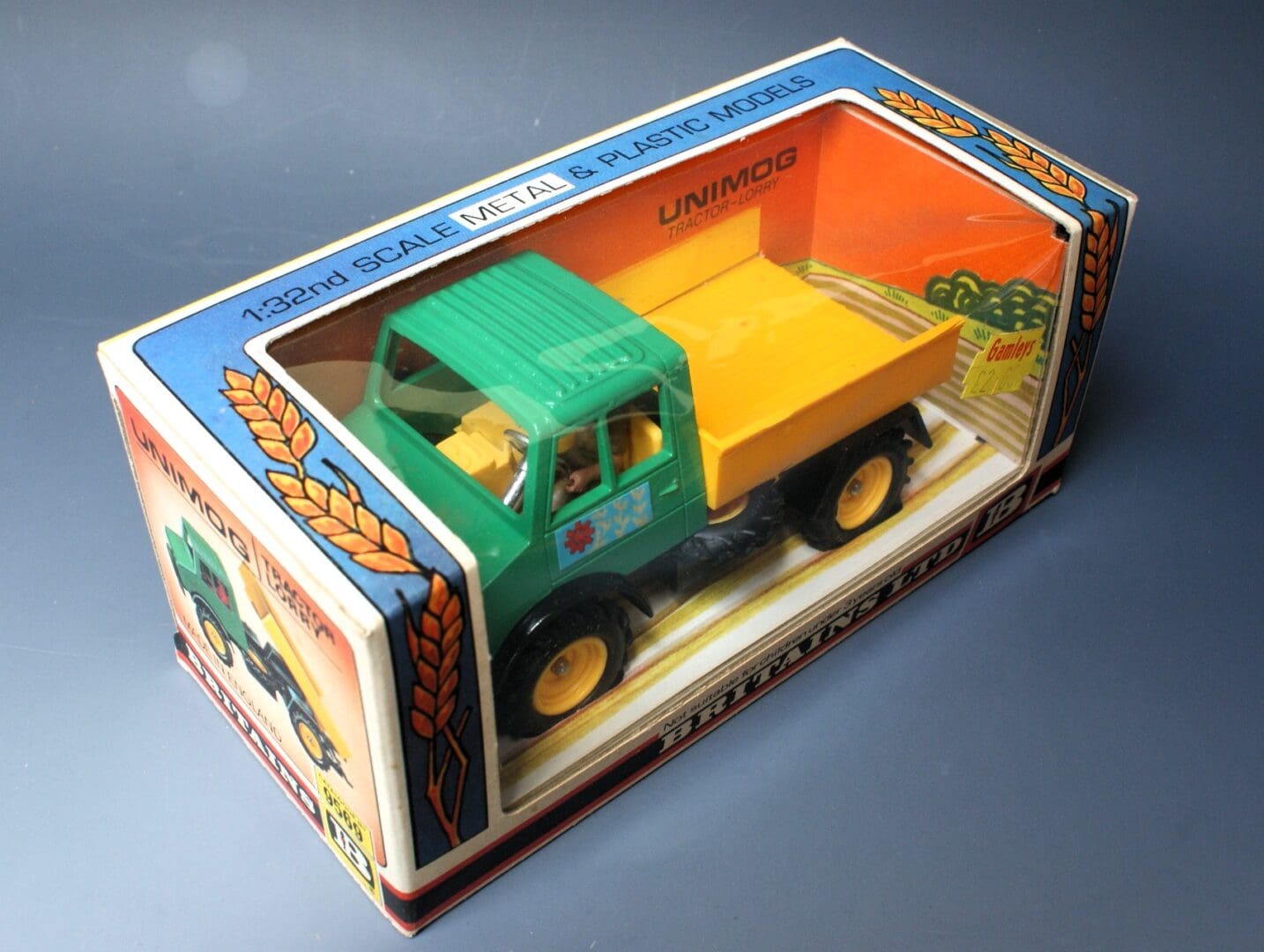 Britains Unimog Tractor-Lorry - Straw Box - New-Old Stock! - Image 2