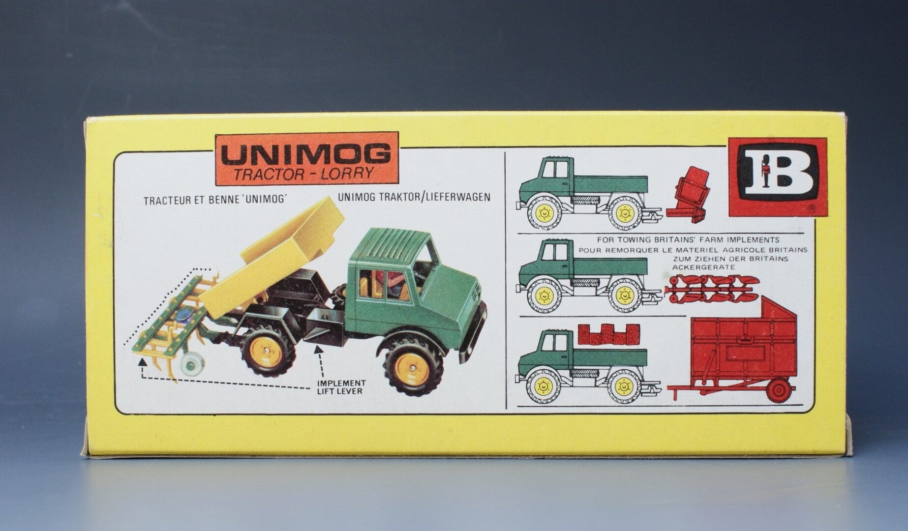 Britains Unimog Tractor-Lorry - Straw Box - New-Old Stock! - Image 4