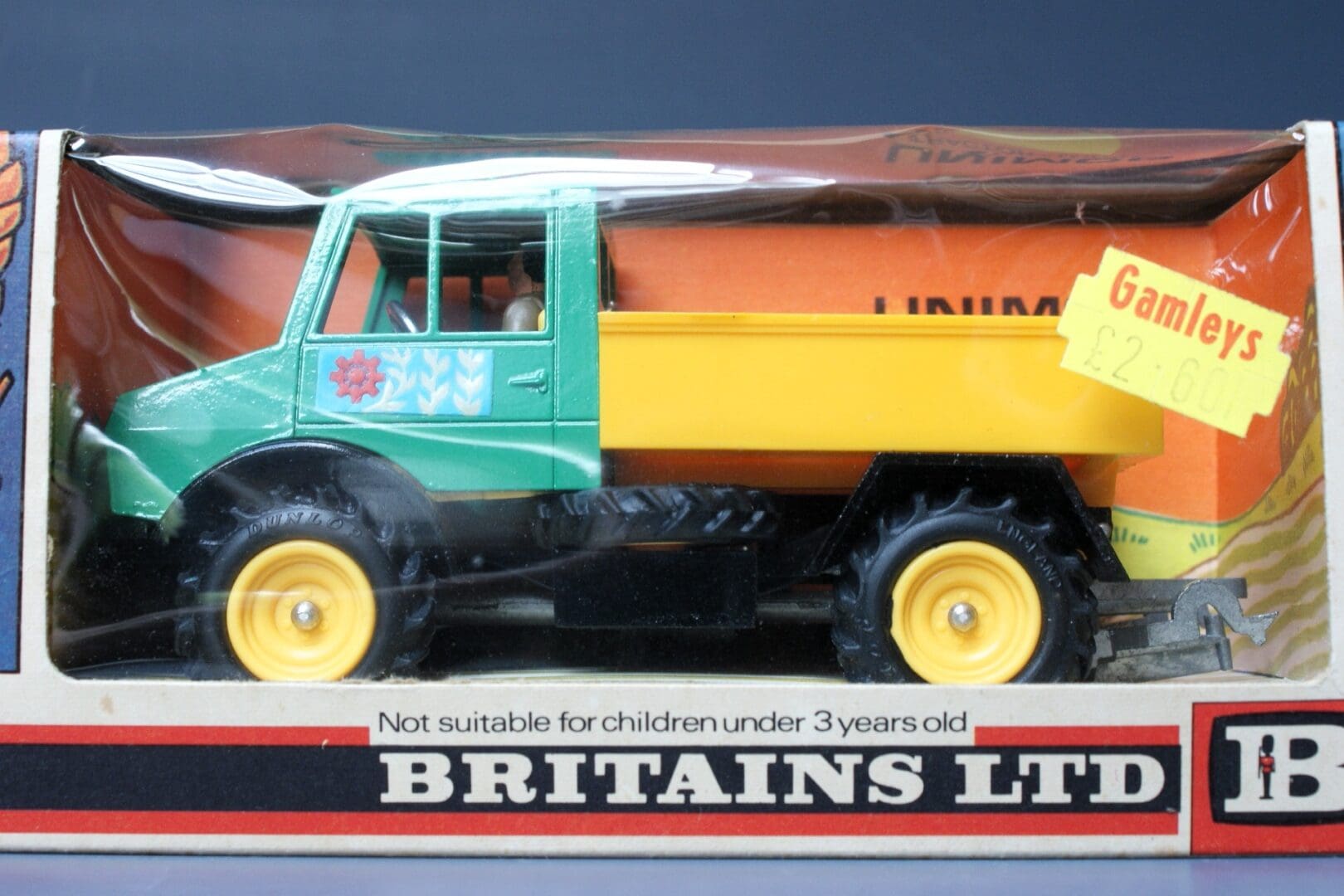 Britains Unimog Tractor-Lorry - Straw Box - New-Old Stock!