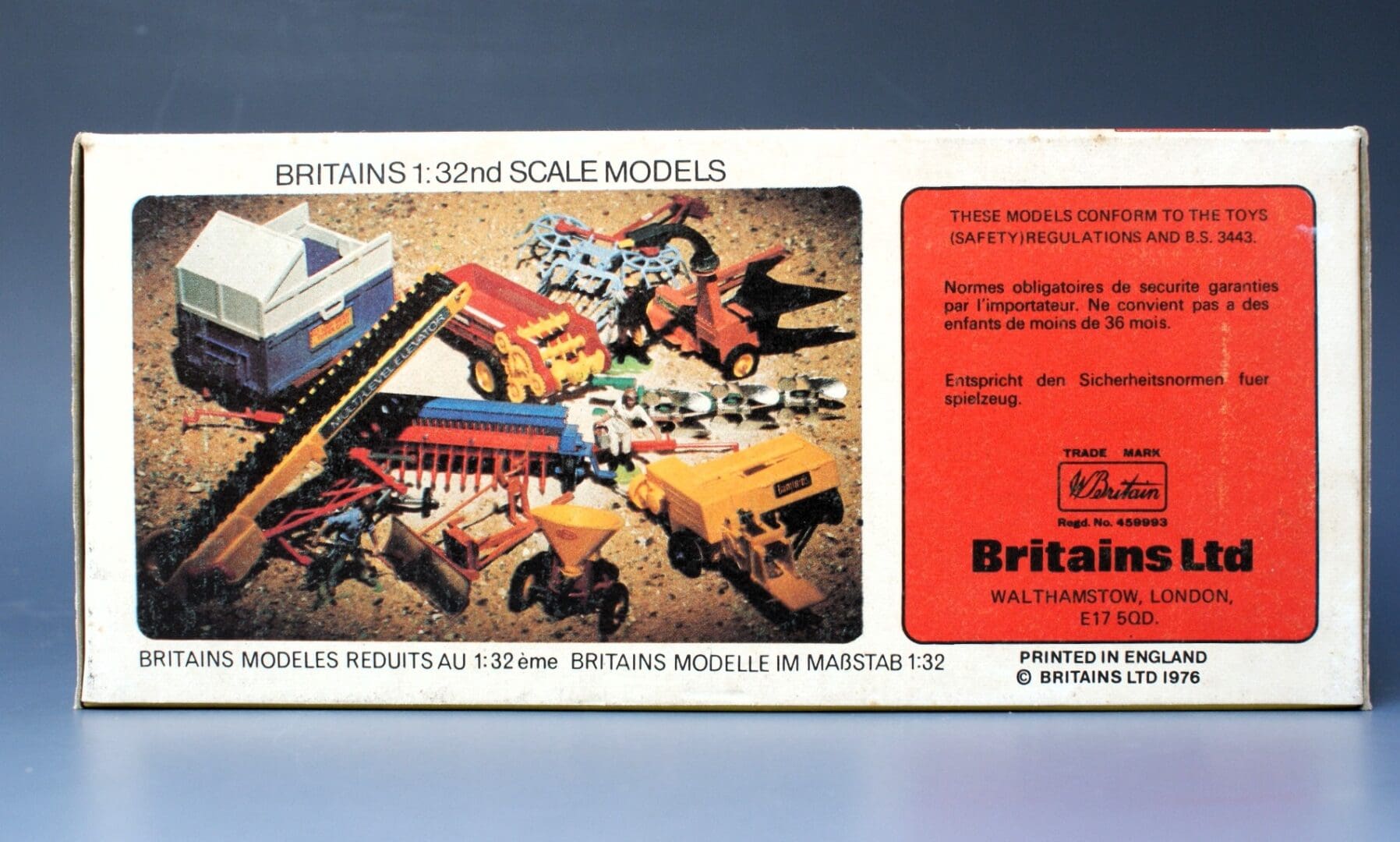 Britains Unimog Tractor-Lorry - Straw Box - New-Old Stock! - Image 5