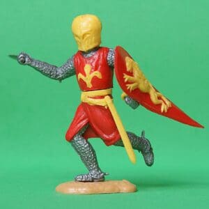 Timpo Swoppet Medieval Knight on Foot - Later Issue Figure!