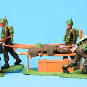 Swoppet Infantry in Action! Stretcher Party Set, Infantry, etc.