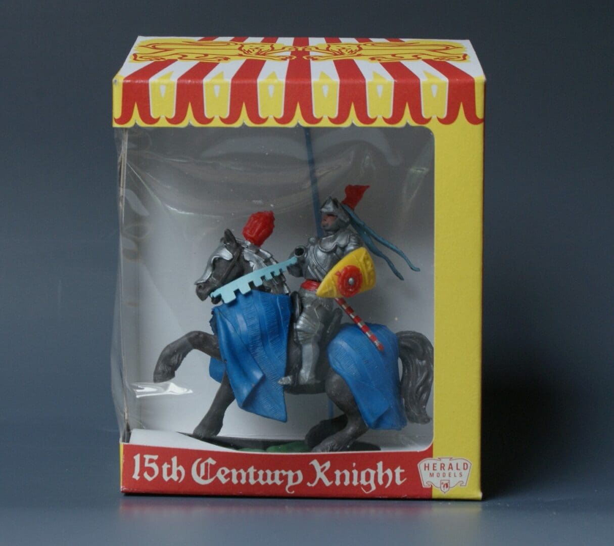 Swoppet C15th Mounted Knight Defending with (PALE Blue) Lance - Image 5