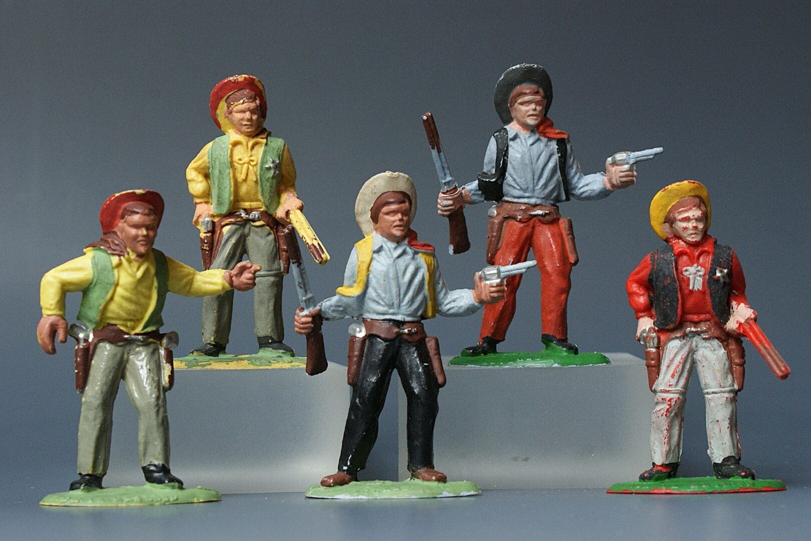 Timpo Solid Wild West Cowboys on Foot (Kendal Collection)