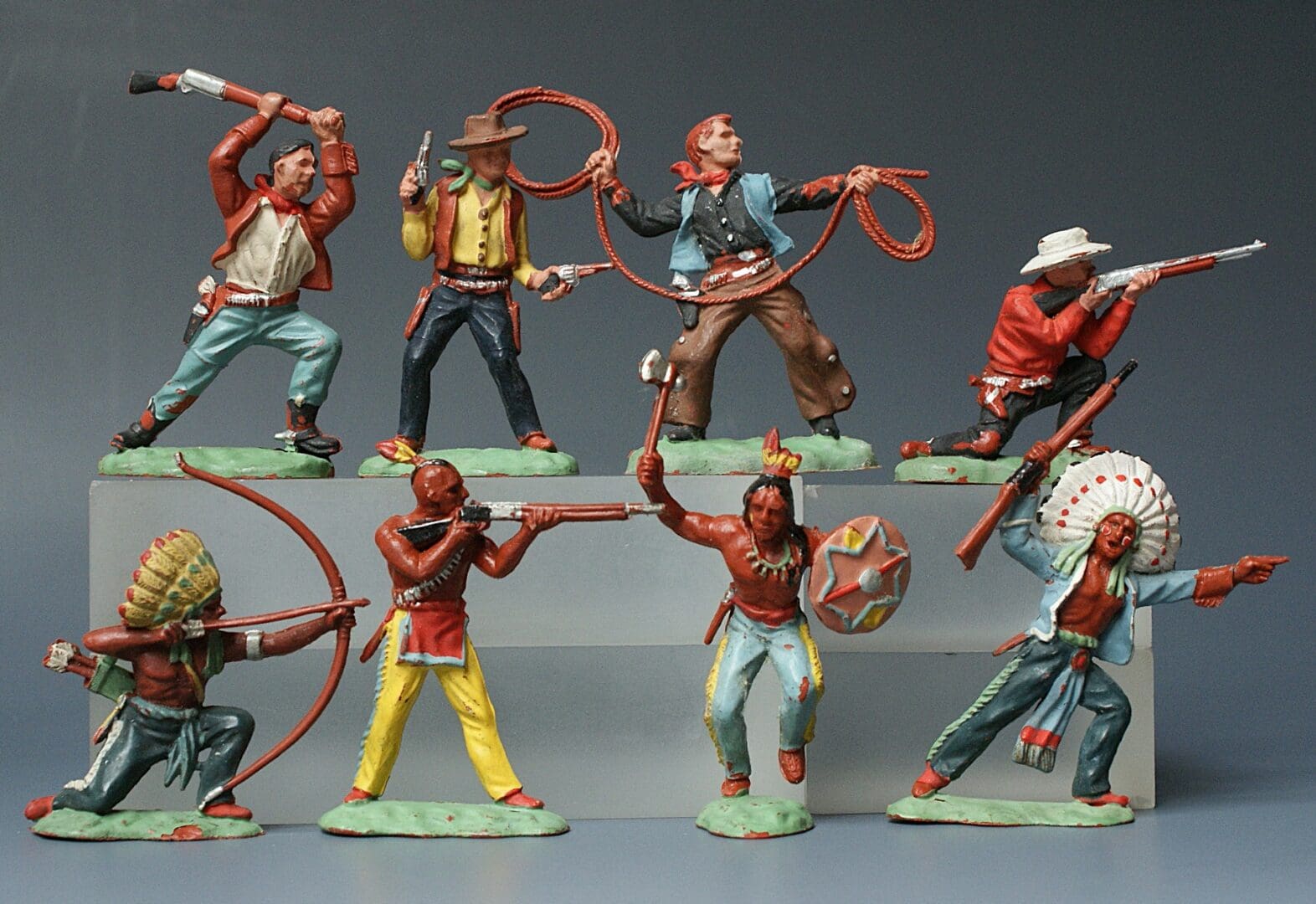 Herald Zang Cowboys & Indians - 8-Piece Loose Set (Kendal)