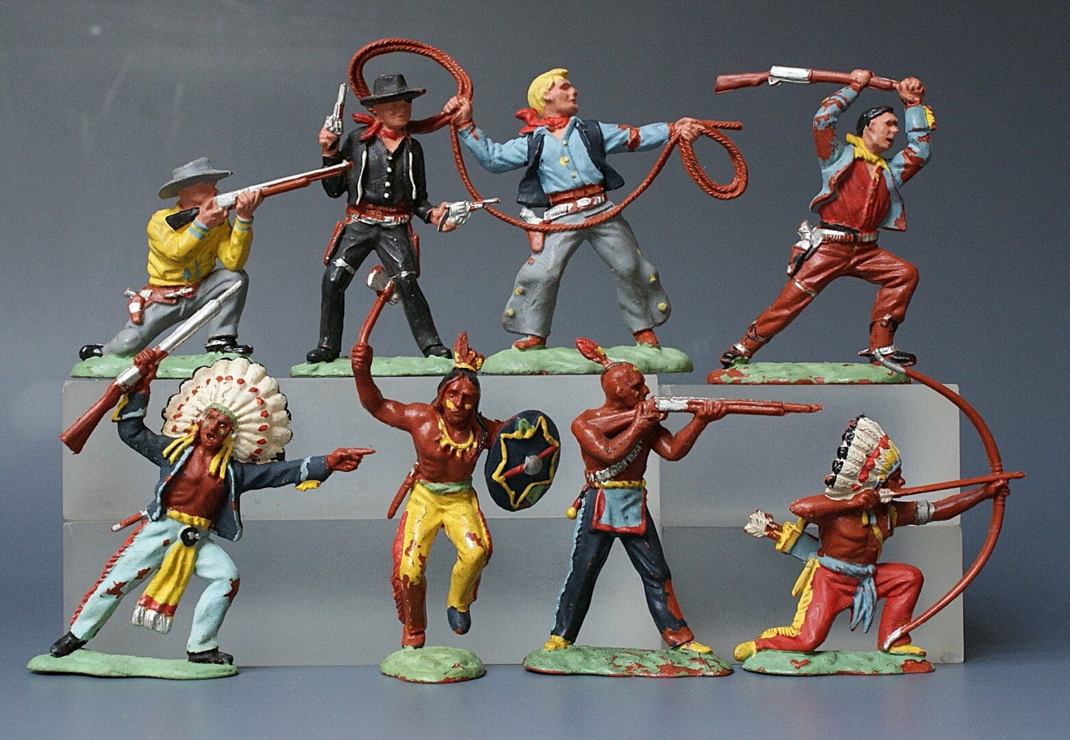 Herald Zang Cowboys & Indians - 8-Piece Loose Set (Kendal)