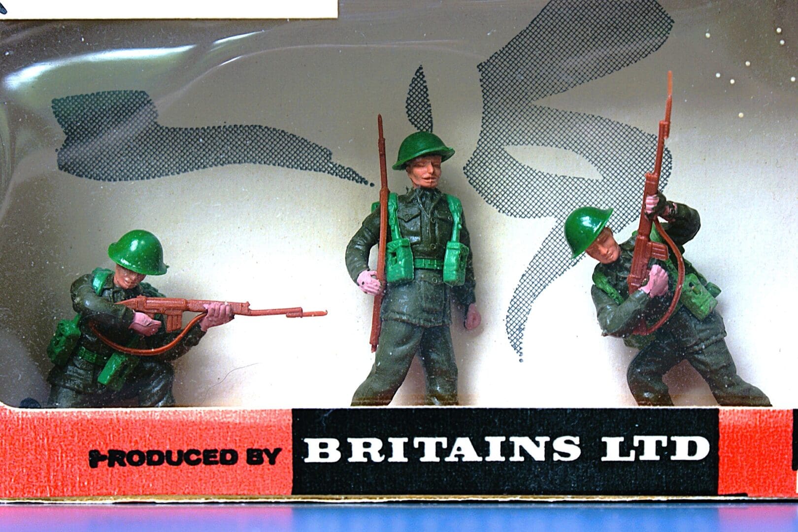 Swoppet Infantry in Action 3 Figure Window Box - Image 2