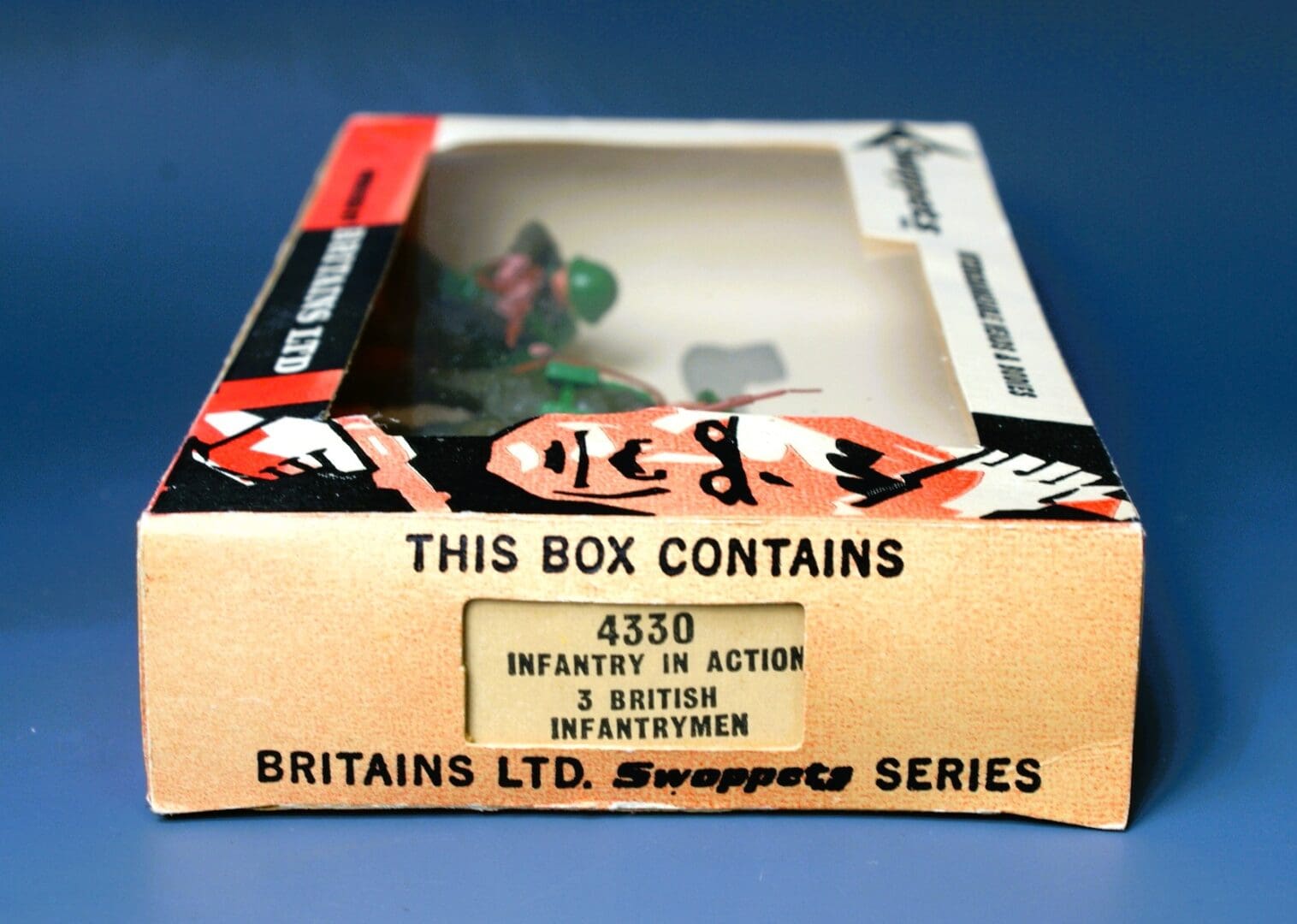 Swoppet Infantry in Action 3 Figure Window Box - Image 4