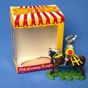 Swoppet C15th Knight Attacking with Sword - Original VNMB!