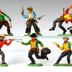 Herald Swoppet Cowboys - Set of 6 (Kendal Collection)