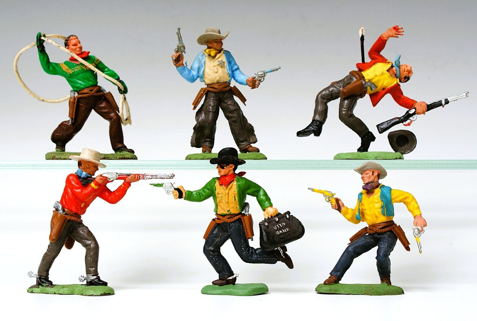 Herald Swoppet Cowboys - Set of 6 (Kendal Collection)