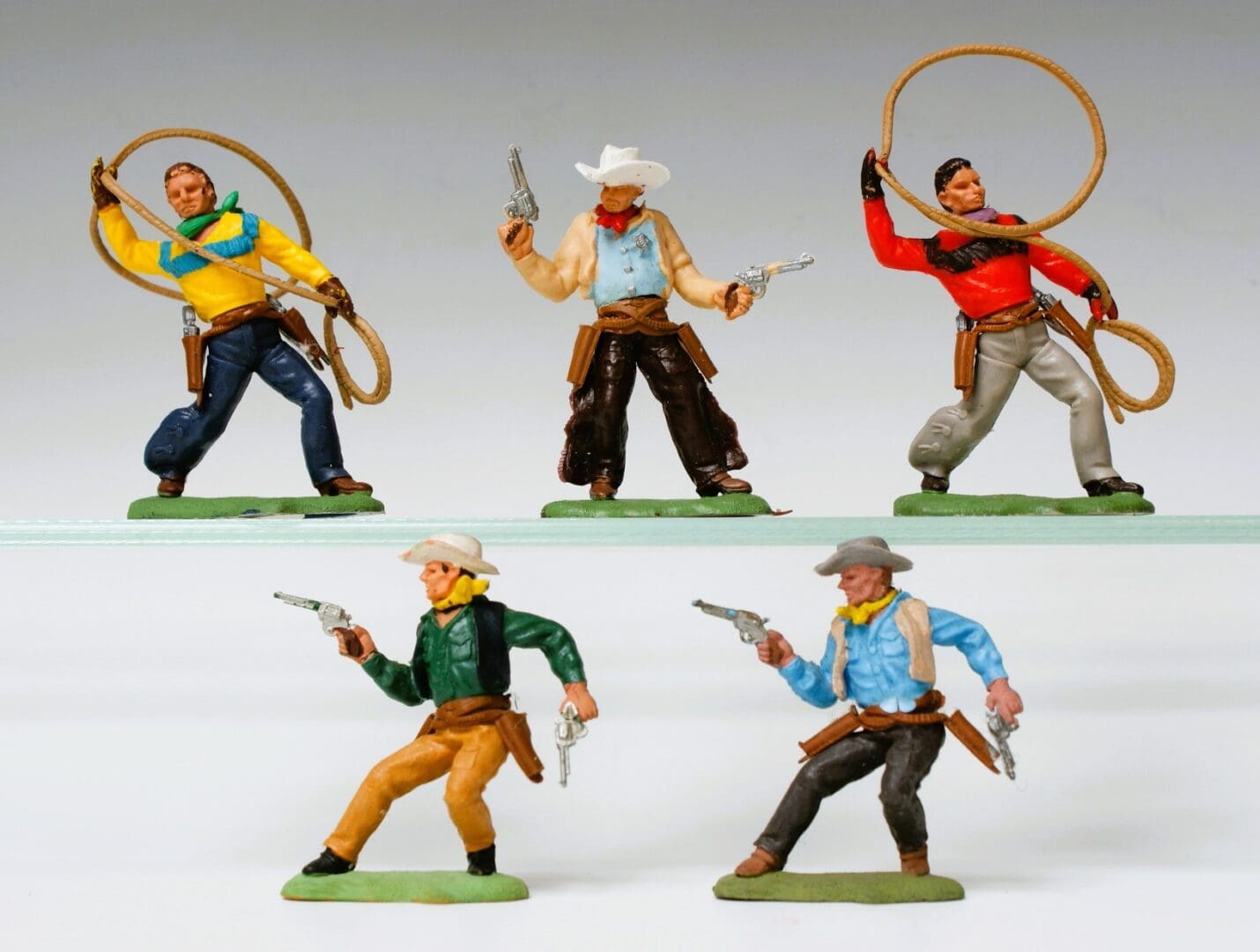 Herald Swoppet Cowboys - Group of 5 (Kendal Collection) (Copy)