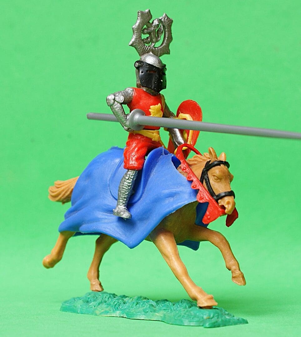 Super Timpo Swoppet Jousting Knight (Lion Surround Helmet)