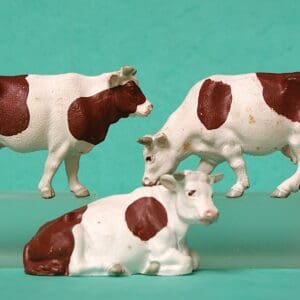 Britains Farm Series PVC Plastic Cows - Ayrshire Breed