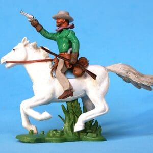 Swoppet Cowboy Firing Mounted - (2nd Series)