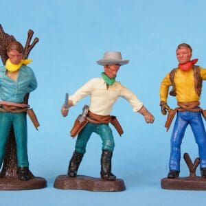 Swoppet 2nd Series Cowboys 3-Figure Set #7 (Sussex)