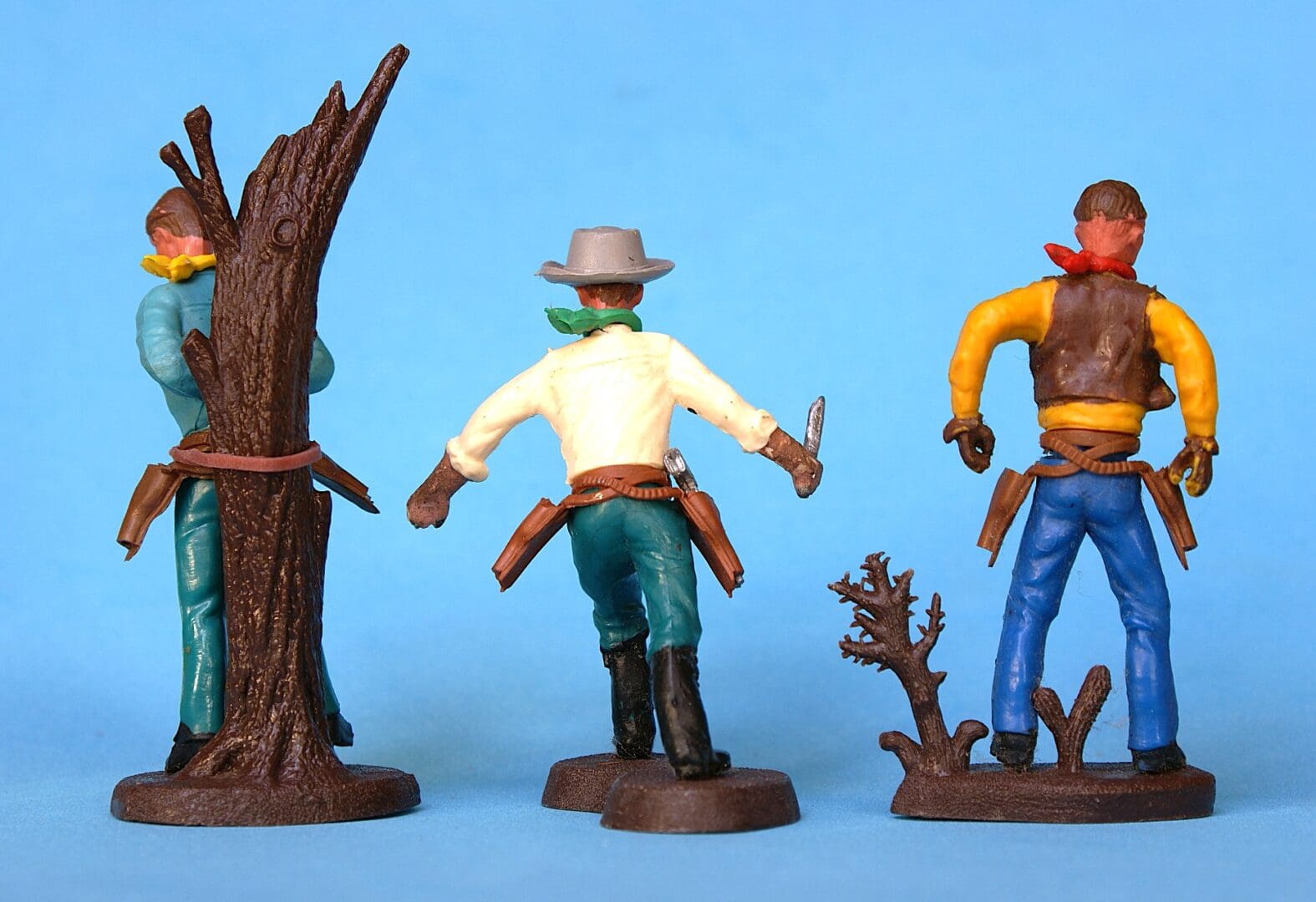 Swoppet 2nd Series Cowboys 3-Figure Set #7 (Sussex) - Image 2