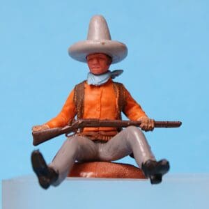 Swoppet 2nd Series Cowboy Resting (LIGHT Brown Base)