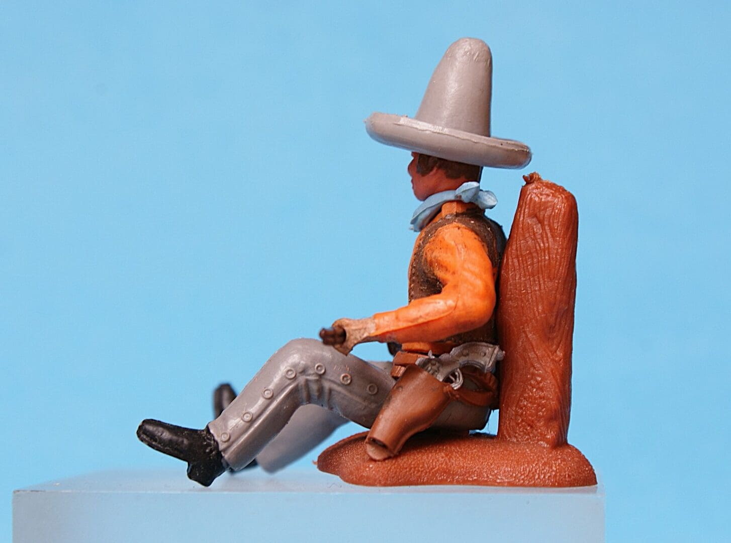 Swoppet 2nd Series Cowboy Resting (LIGHT Brown Base) - Image 4
