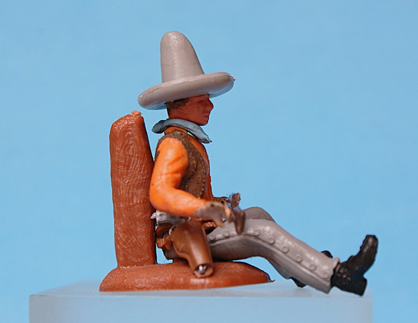 Swoppet 2nd Series Cowboy Resting (LIGHT Brown Base) - Image 3
